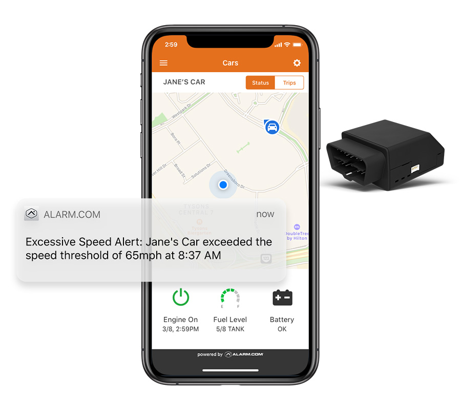 connected car - geo location